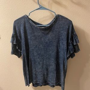 Blue universal thread top